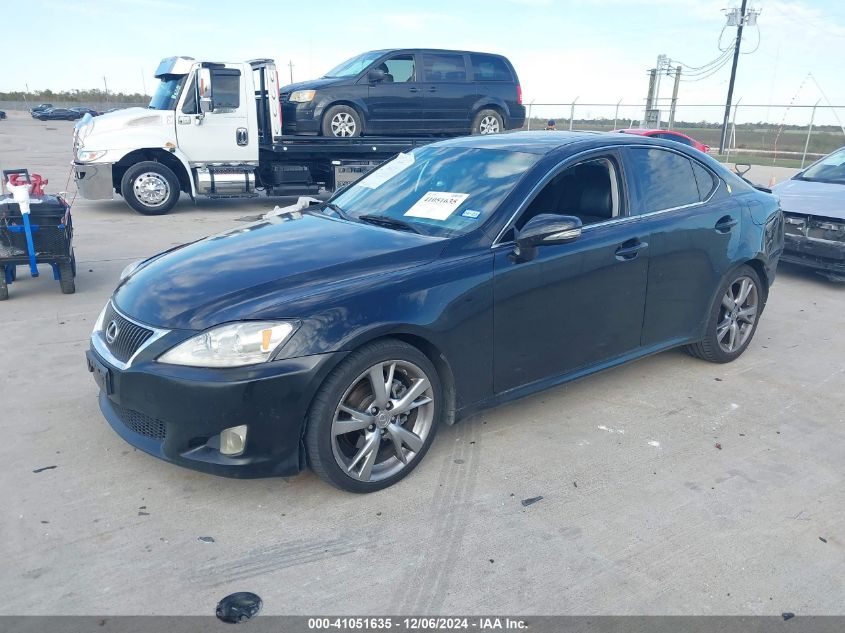 2009 Lexus Is 250 VIN: JTHBK262895091962 Lot: 41051635