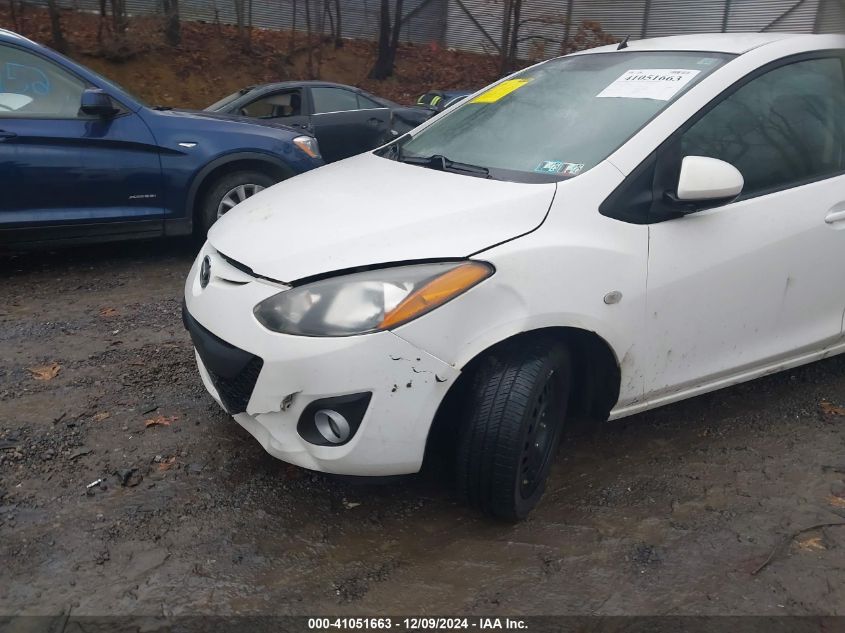 2012 Mazda Mazda2 Touring VIN: JM1DE1LY4C0141202 Lot: 41051663