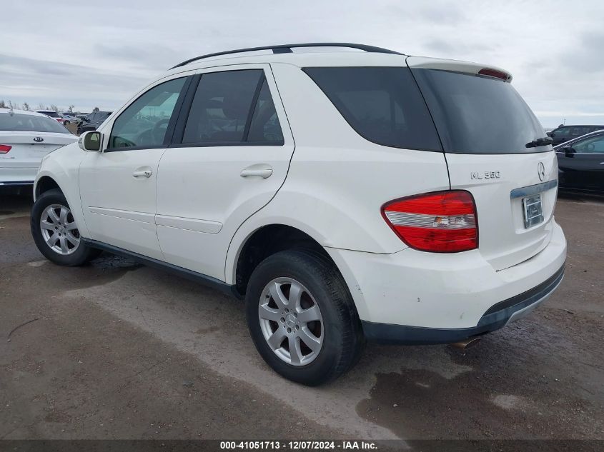 2006 Mercedes-Benz Ml 350 4Matic VIN: 4JGBB86E76A047139 Lot: 41051713