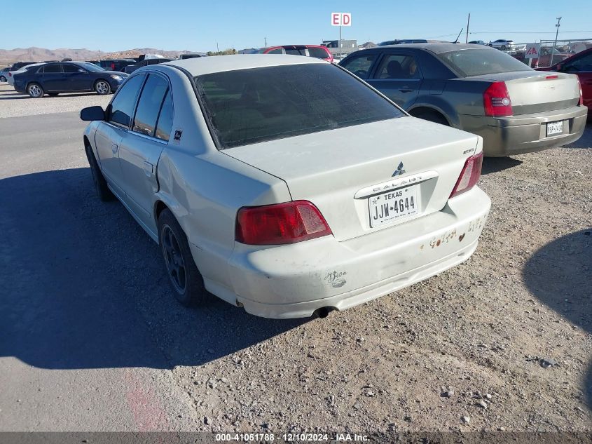 2003 Mitsubishi Galant Es/Ls VIN: 4A3AA46GX3E212373 Lot: 41051788