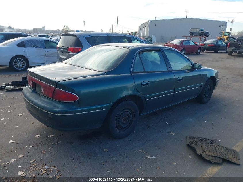 2000 Buick Century Custom VIN: 2G4WS52J3Y1221577 Lot: 41052115