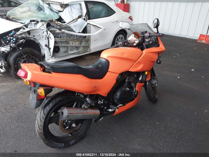 2006 Kawasaki Ex500 D VIN: JKAEXVD186A100040 Lot: 41052211