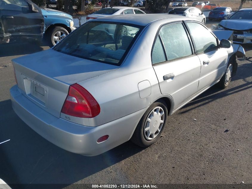 2001 Mitsubishi Mirage Es VIN: JA3AY26C51U052341 Lot: 41052293