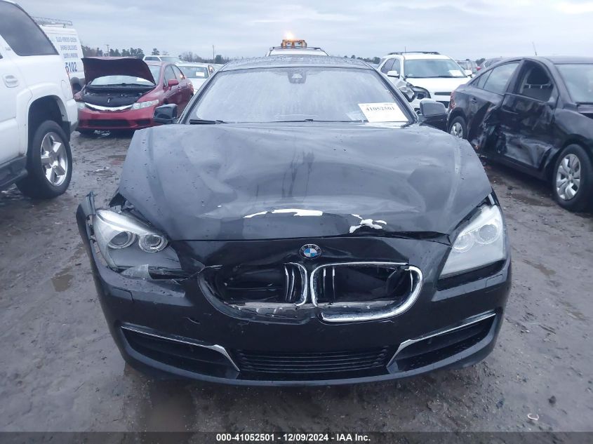 2013 BMW 640I Gran Coupe VIN: WBA6A0C53DDZ04001 Lot: 41052501