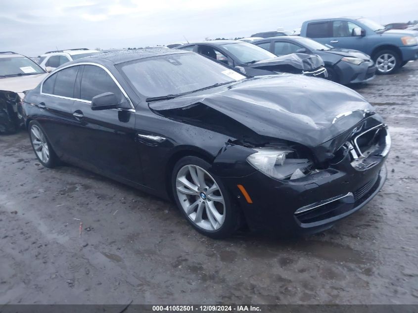 2013 BMW 640I Gran Coupe VIN: WBA6A0C53DDZ04001 Lot: 41052501