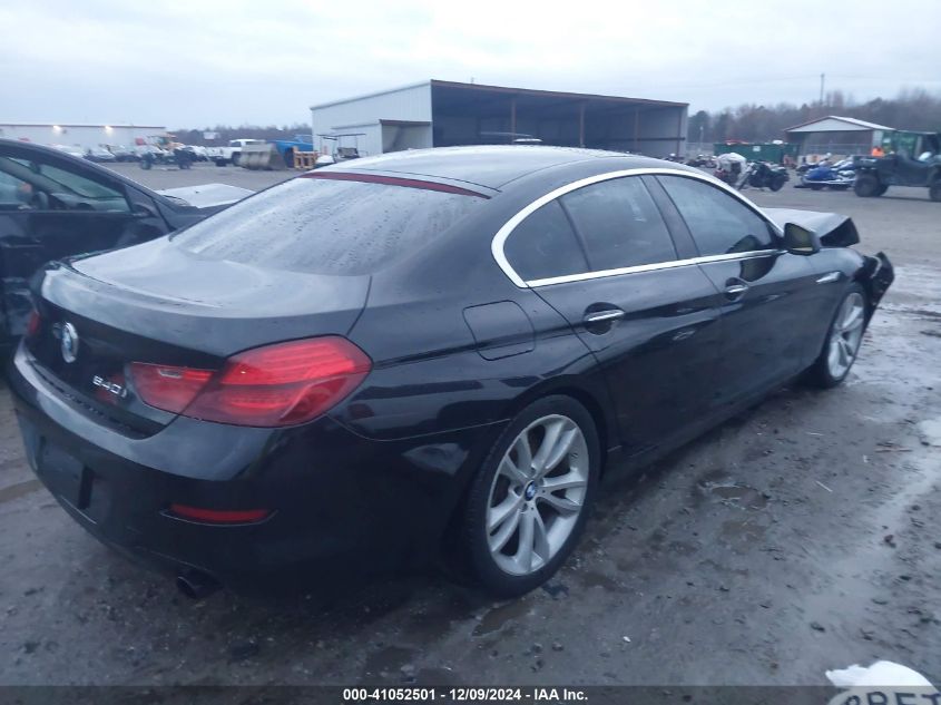 2013 BMW 640I Gran Coupe VIN: WBA6A0C53DDZ04001 Lot: 41052501