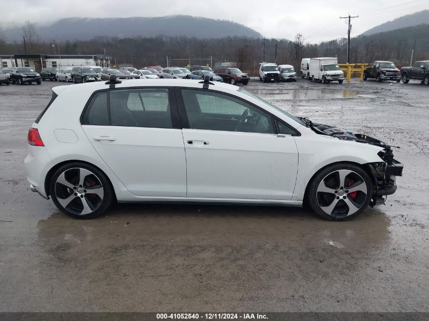 2015 Volkswagen Golf Gti 2.0T S 4-Door VIN: 3VW5T7AU1FM068205 Lot: 41052540