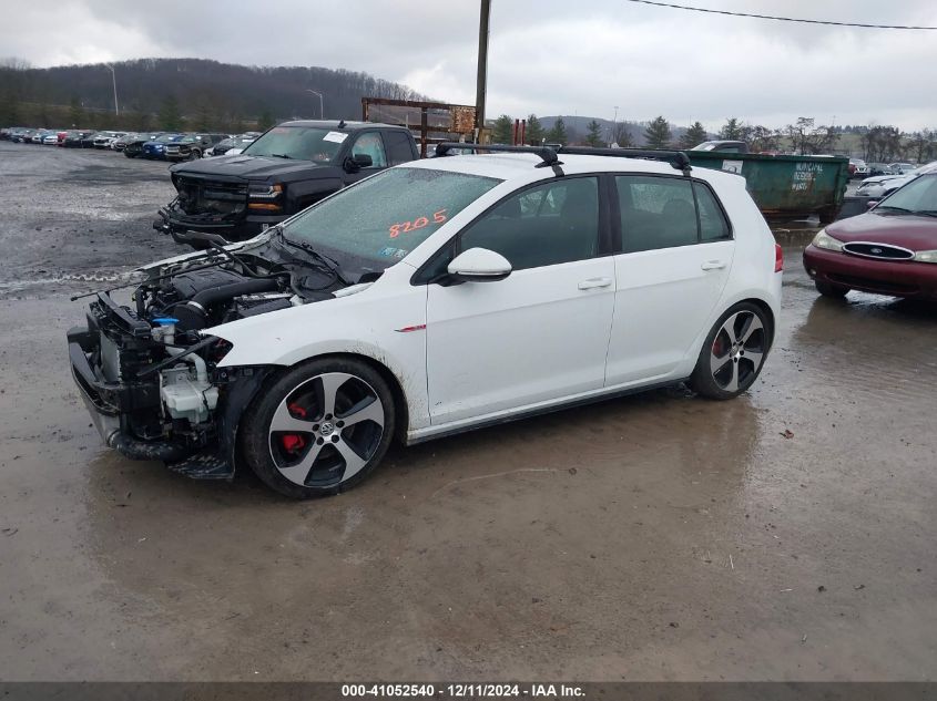 2015 Volkswagen Golf Gti 2.0T S 4-Door VIN: 3VW5T7AU1FM068205 Lot: 41052540