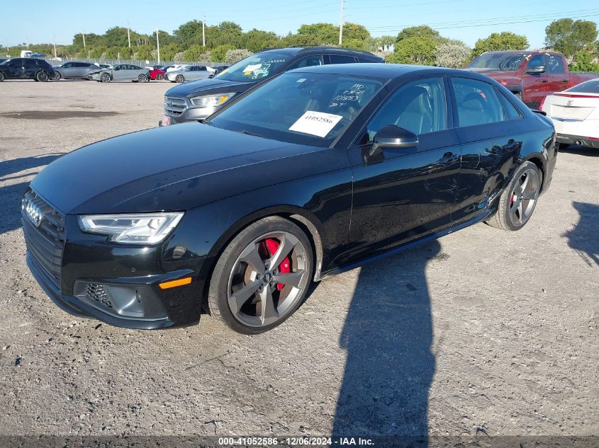 2019 Audi S4 3.0T Premium VIN: WAUB4AF47KA101883 Lot: 41052586