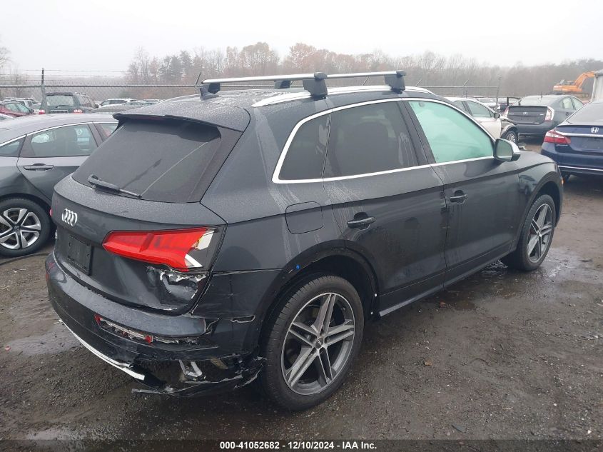 2018 Audi Sq5 3.0T Premium Plus VIN: WA1A4AFY8J2021738 Lot: 41052682