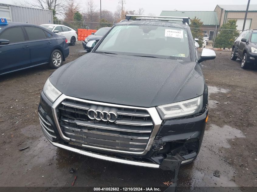 2018 Audi Sq5 3.0T Premium Plus VIN: WA1A4AFY8J2021738 Lot: 41052682