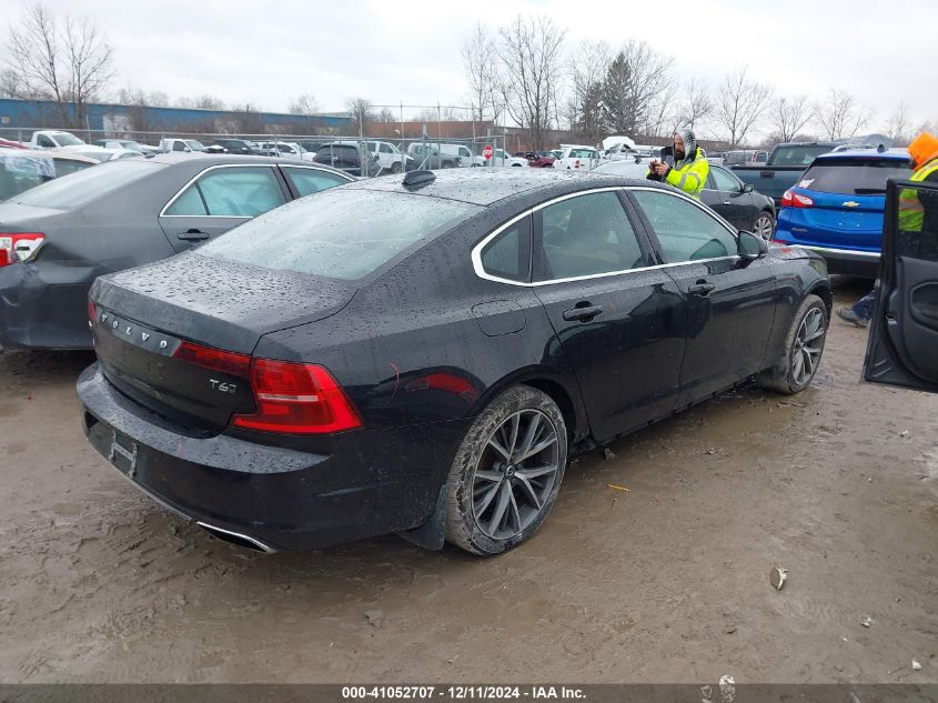 2017 Volvo S90 T6 Momentum VIN: YV1A22MK4H1015784 Lot: 41052707