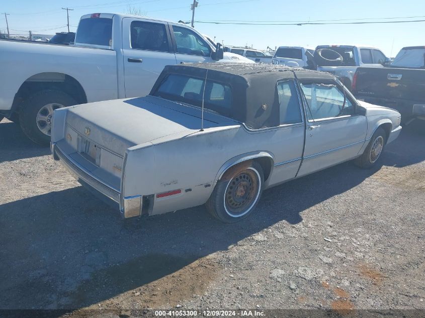 1990 Cadillac Deville VIN: 1G6CD1330L4233342 Lot: 41053300