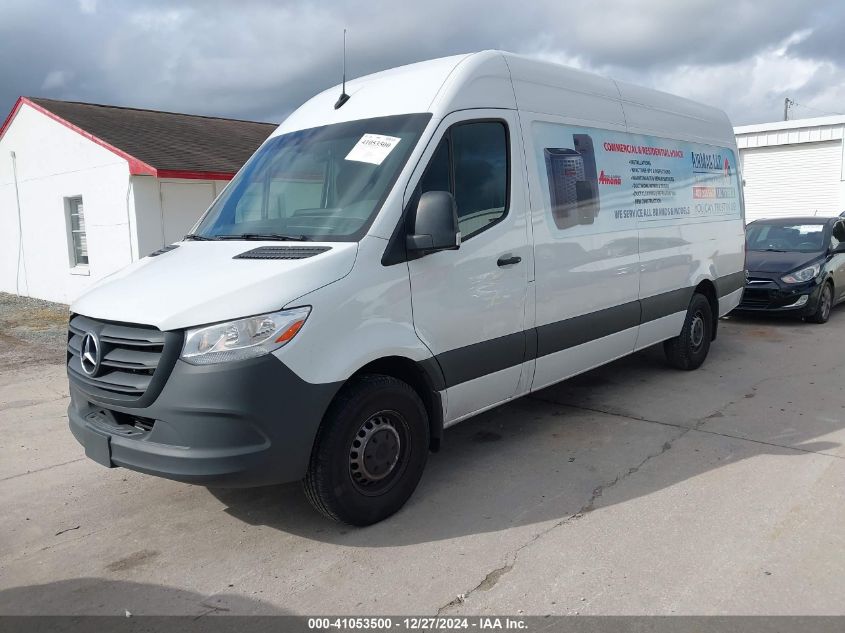 2023 Mercedes-Benz Sprinter 2500 High Roof 4-Cyl Gas VIN: W1Y40CHY0PT160400 Lot: 41053500