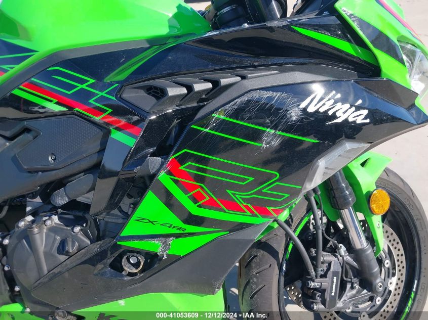 2023 Kawasaki Zx400 S VIN: ML5ZXCS11PDA00566 Lot: 41053609