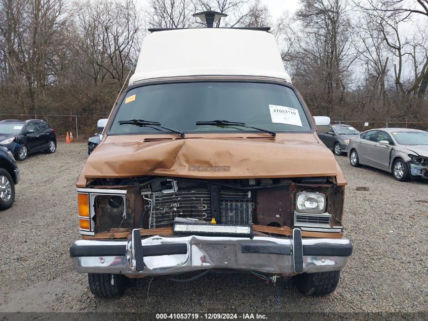 1987 Dodge Ram Van B250 VIN: 2B6HB23T5HK292161 Lot: 41053719