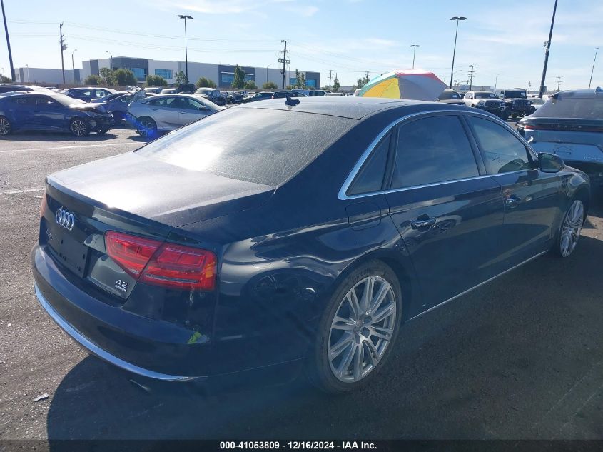 2012 Audi A8 L 4.2 VIN: WAURVAFD4CN006249 Lot: 41053809