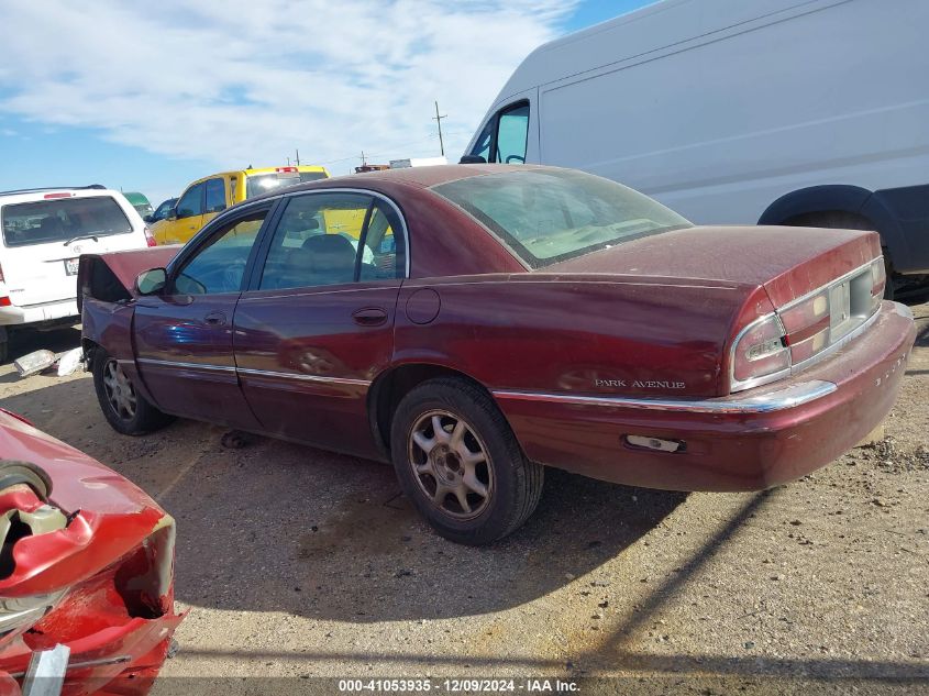 2000 Buick Park Avenue VIN: 1G4CW52K2Y4221493 Lot: 41053935