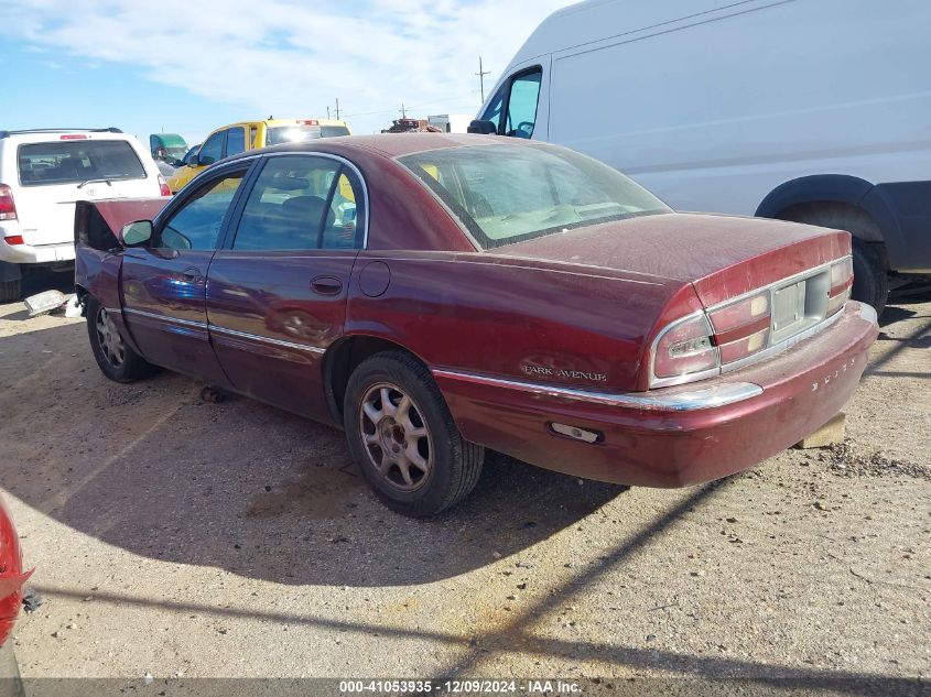 2000 Buick Park Avenue VIN: 1G4CW52K2Y4221493 Lot: 41053935