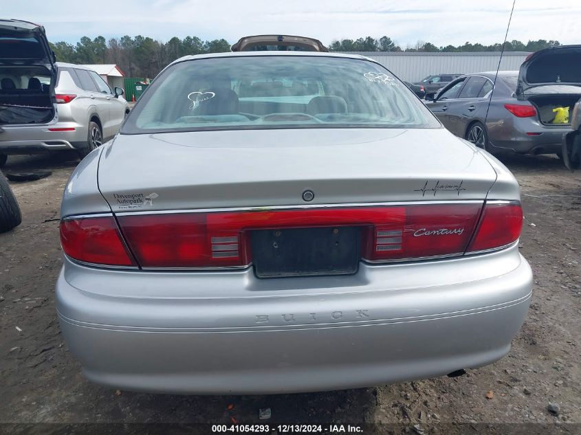 2005 Buick Century VIN: 2G4WS52J951110768 Lot: 41054293