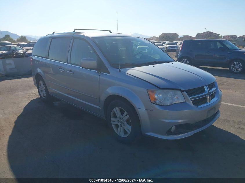 2013 Dodge Grand Caravan Crew VIN: 2C4RDGDG0DR740932 Lot: 41054348