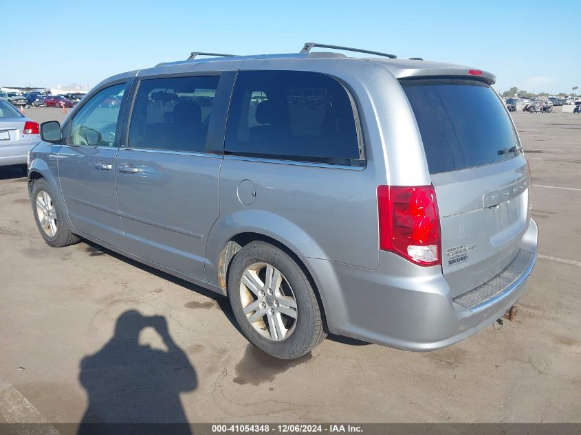 2013 Dodge Grand Caravan Crew VIN: 2C4RDGDG0DR740932 Lot: 41054348