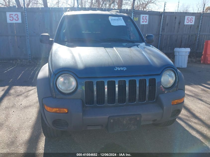 2002 Jeep Liberty Sport VIN: 1J4GL48K02W183851 Lot: 41054652