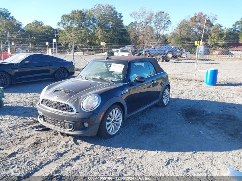 2012 Mini Cooper S VIN: WMWZP3C54CT250885 Lot: 41055166