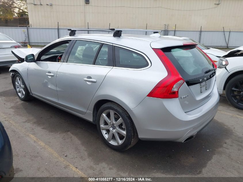 2016 Volvo V60 T5 Drive-E Premier VIN: YV140MEK1G1290010 Lot: 41055277