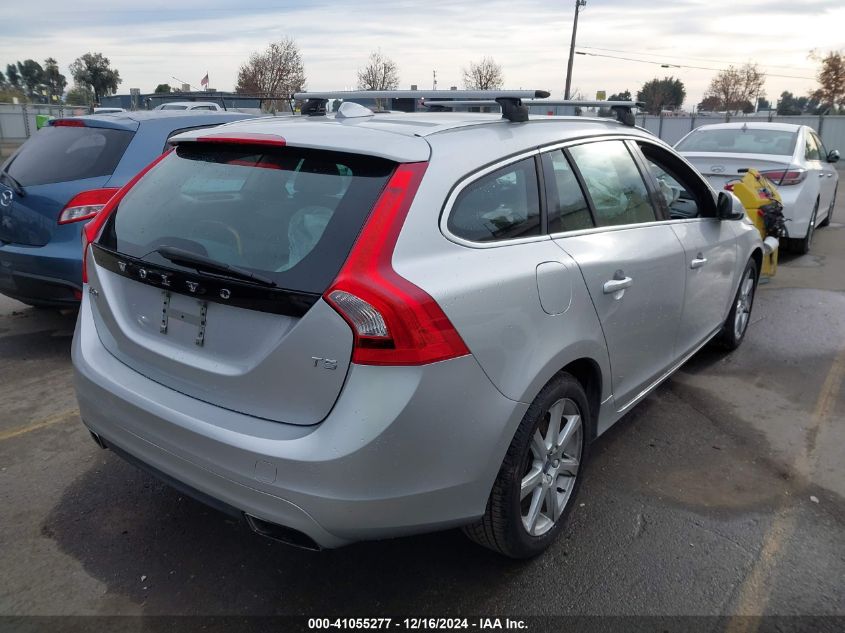 2016 Volvo V60 T5 Drive-E Premier VIN: YV140MEK1G1290010 Lot: 41055277