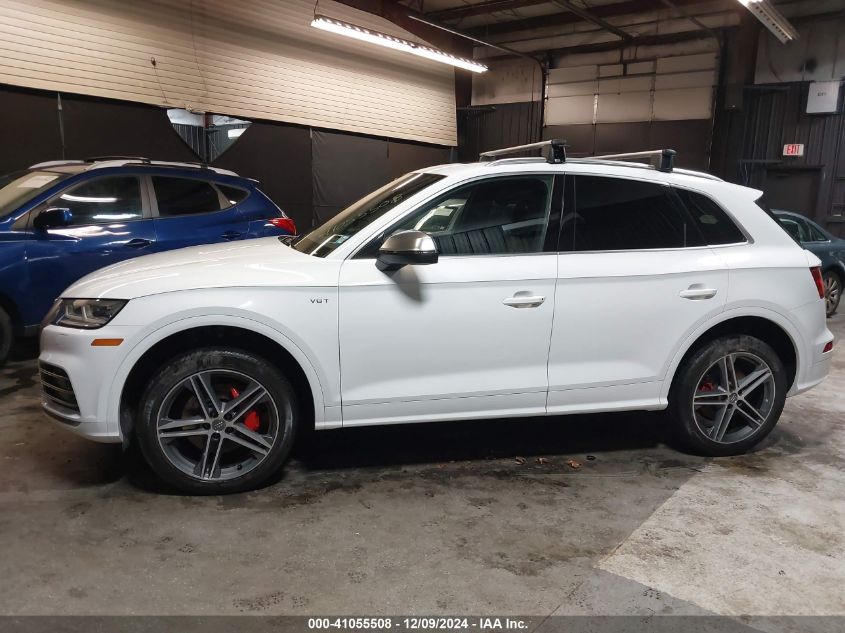 2018 Audi Sq5 3.0T Premium Plus VIN: WA1A4AFY2J2225449 Lot: 41055508