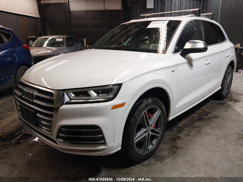 2018 Audi Sq5 3.0T Premium Plus VIN: WA1A4AFY2J2225449 Lot: 41055508