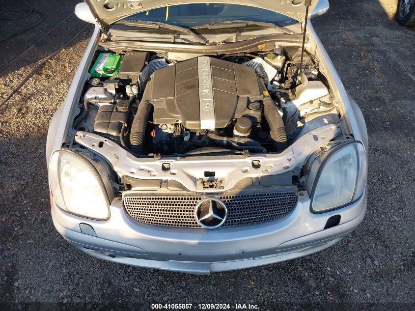 2001 Mercedes-Benz Slk 320 VIN: WDBKK65F11F181562 Lot: 41055857