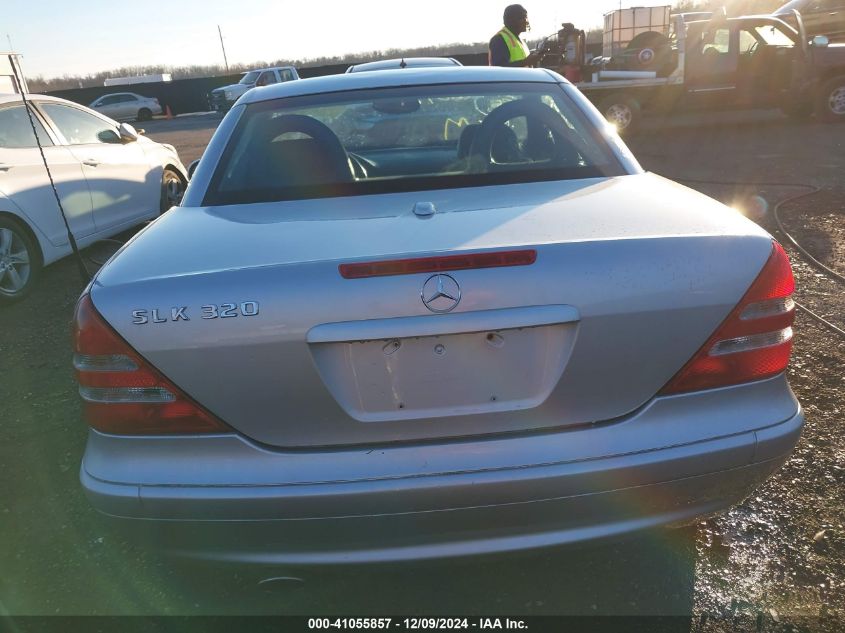 2001 Mercedes-Benz Slk 320 VIN: WDBKK65F11F181562 Lot: 41055857