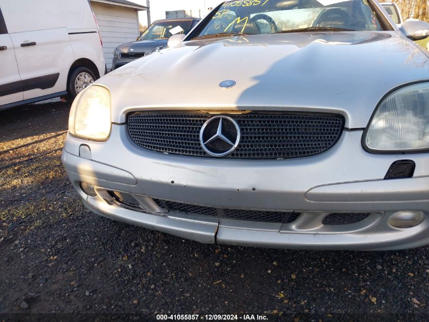 2001 Mercedes-Benz Slk 320 VIN: WDBKK65F11F181562 Lot: 41055857