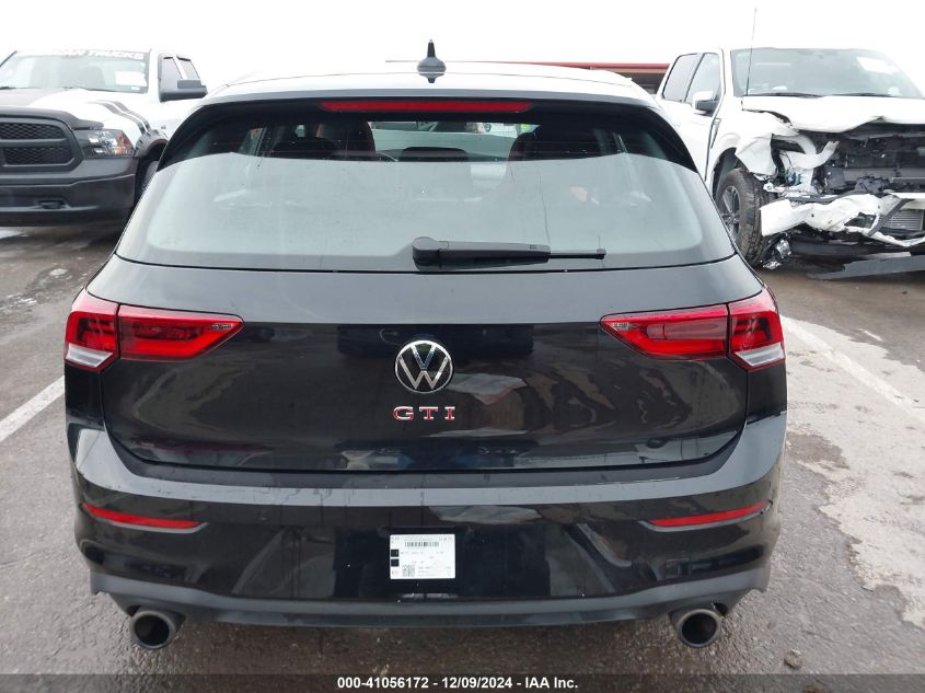 2024 Volkswagen Golf Gti 2.0T Se VIN: WVW3A7CD2RW117820 Lot: 41056172