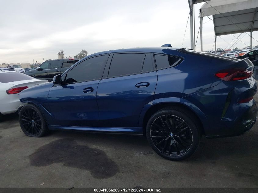 2021 BMW X6 Sdrive40I VIN: 5UXCY4C06M9E17280 Lot: 41056289