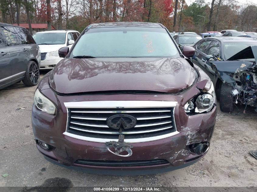 2013 Infiniti Jx35 VIN: 5N1AL0MM2DC327637 Lot: 41056299