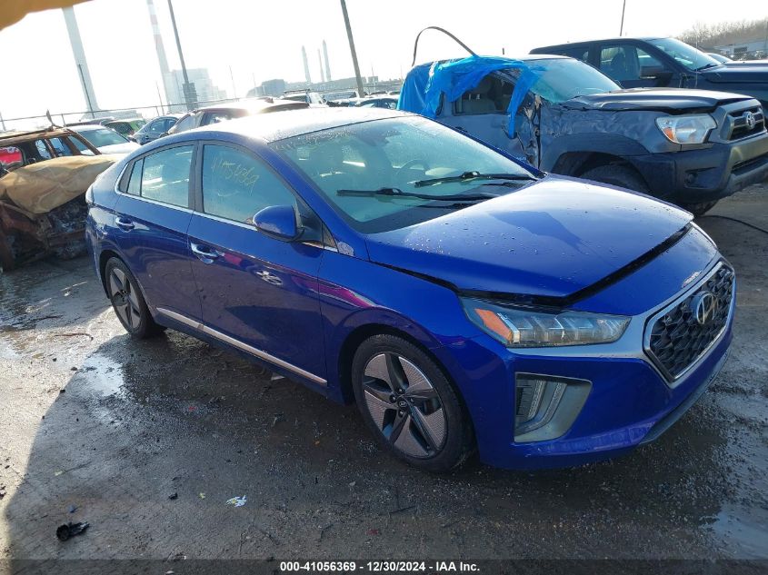 2021 Hyundai Ioniq Hybrid Limited Limited VIN: KMHC05LC4MU248620 Lot: 41056369