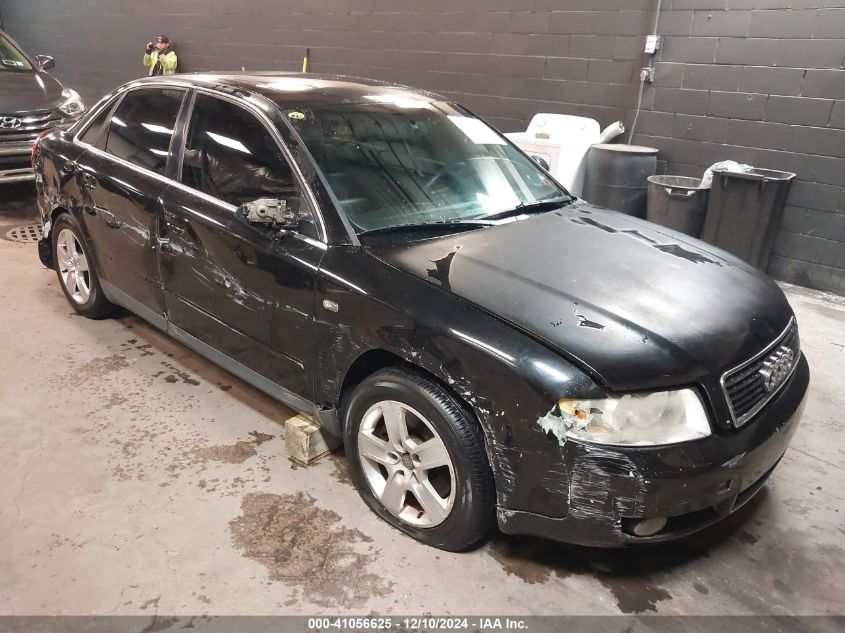 2003 Audi A4 3.0 VIN: WAULT68E53A182250 Lot: 41056625