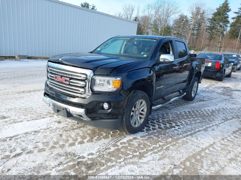 2016 GMC Canyon Slt VIN: 1GTG6DE34G1102509 Lot: 41056647