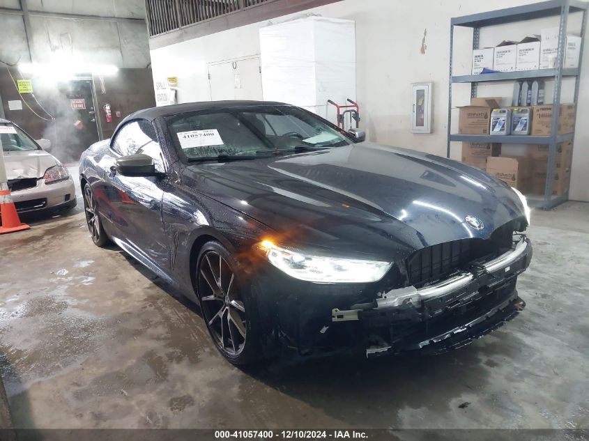 2020 BMW M850I xDrive VIN: WBAFY4C07LCD34163 Lot: 41057400