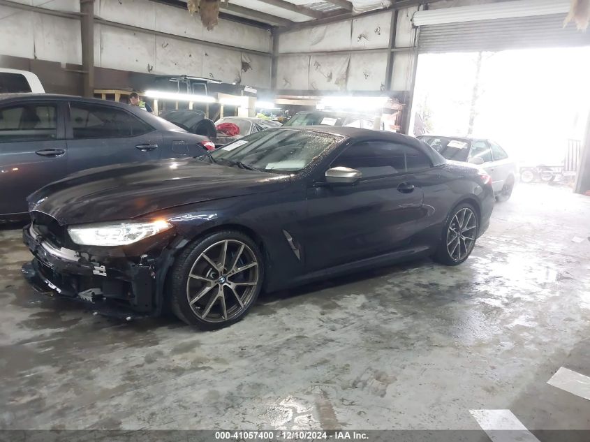 2020 BMW M850I xDrive VIN: WBAFY4C07LCD34163 Lot: 41057400