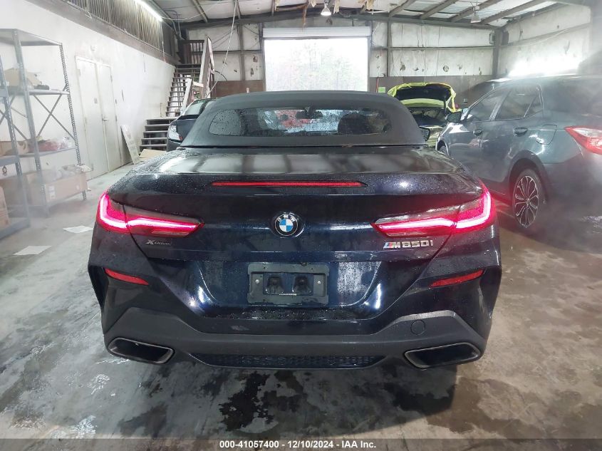 2020 BMW M850I xDrive VIN: WBAFY4C07LCD34163 Lot: 41057400