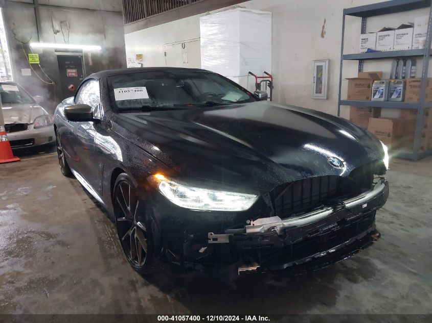 2020 BMW M850I xDrive VIN: WBAFY4C07LCD34163 Lot: 41057400