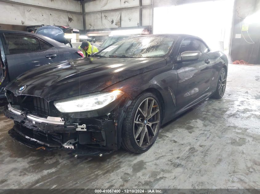 2020 BMW M850I xDrive VIN: WBAFY4C07LCD34163 Lot: 41057400