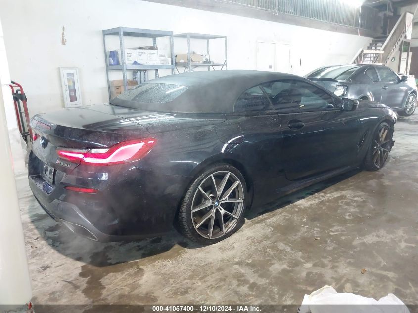 2020 BMW M850I xDrive VIN: WBAFY4C07LCD34163 Lot: 41057400