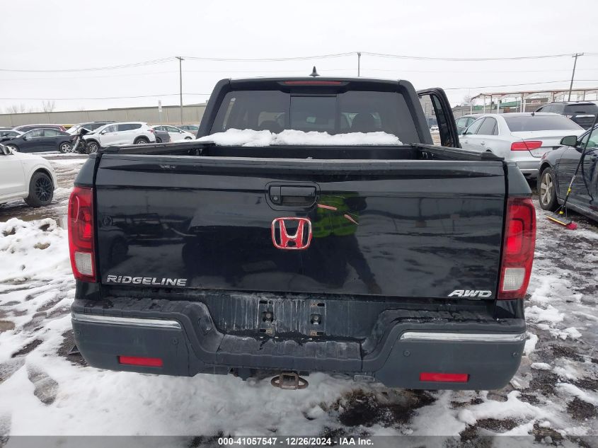 2017 Honda Ridgeline Rtl-E VIN: 5FPYK3F75HB008876 Lot: 41057547