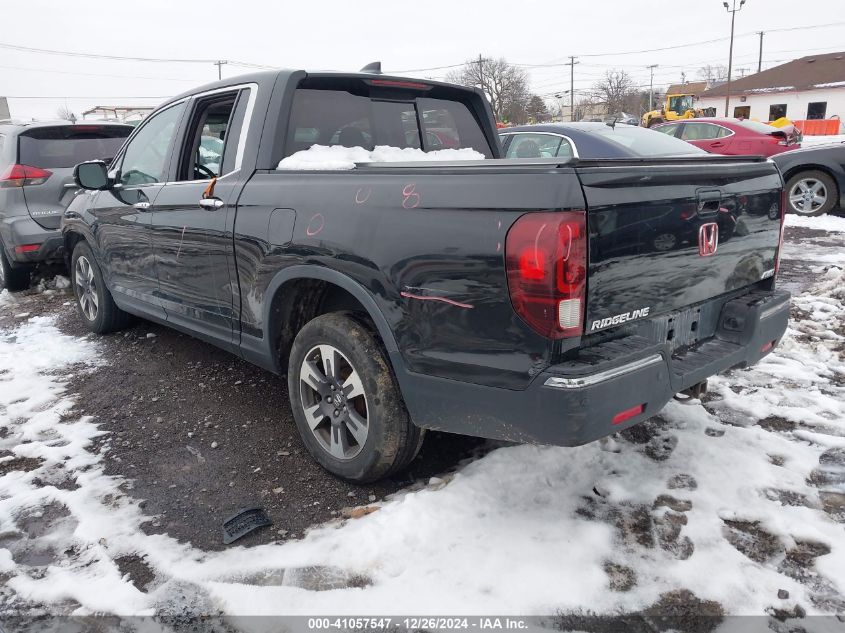 2017 Honda Ridgeline Rtl-E VIN: 5FPYK3F75HB008876 Lot: 41057547