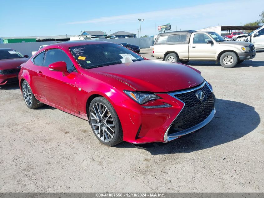 2017 Lexus Rc 200T VIN: JTHHA5BC6H5006810 Lot: 41057558